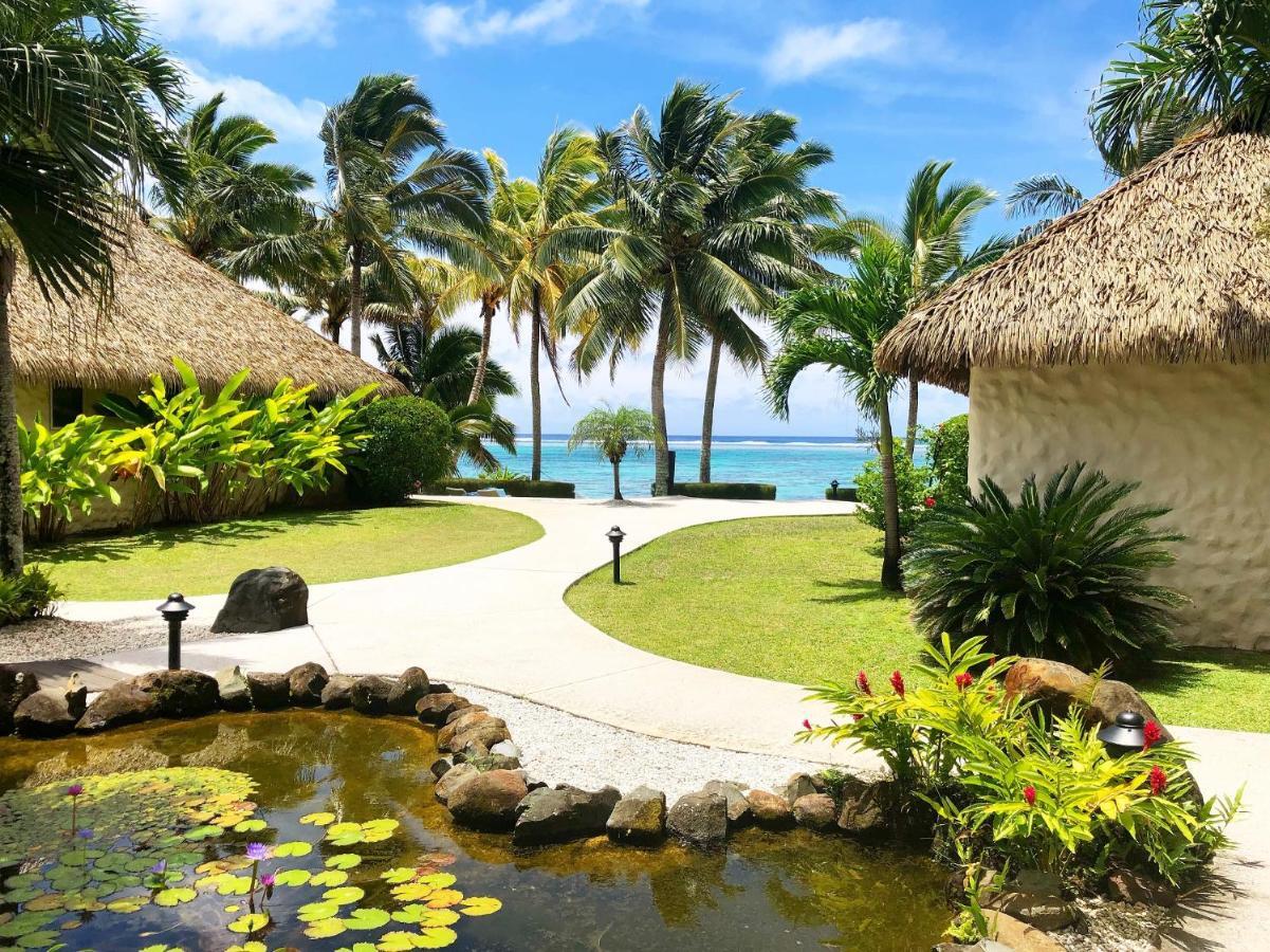 Motu Beachfront Art Villas ราโรทองกา ภายนอก รูปภาพ