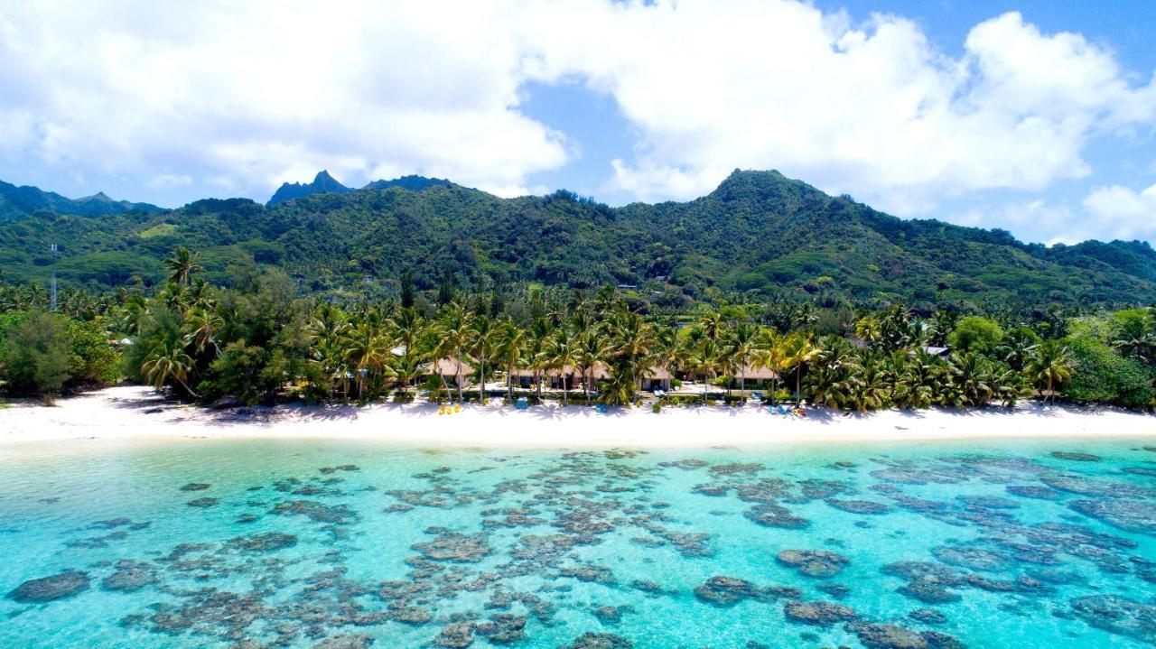 Motu Beachfront Art Villas ราโรทองกา ภายนอก รูปภาพ